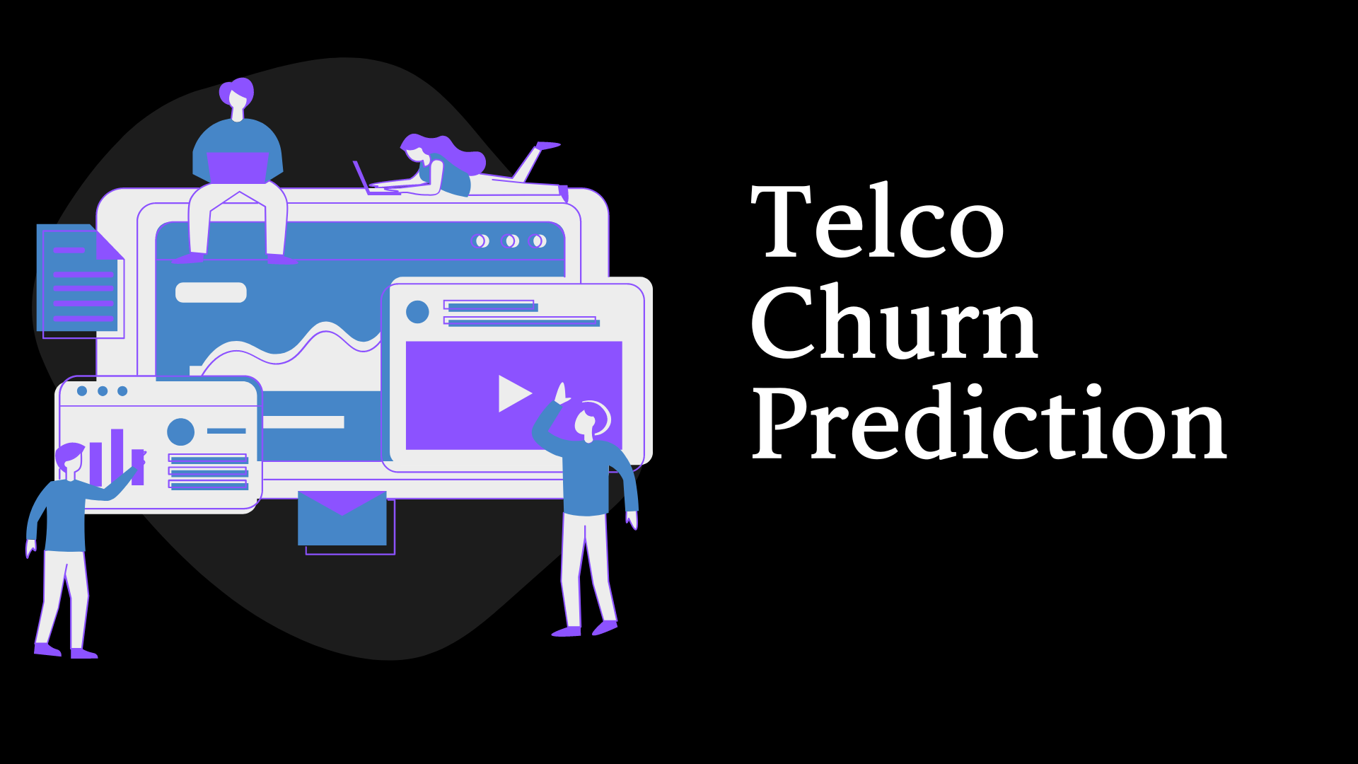 Tampilan proyek Telco Churn Prediction